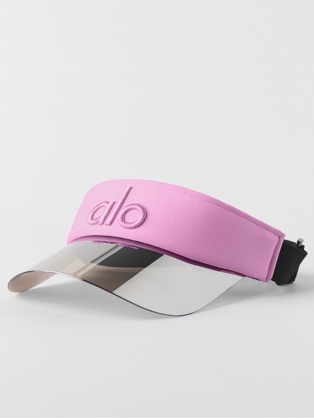 BNWT ALO Yoga Airlift Solar Visor O/S Candy Heart Pink